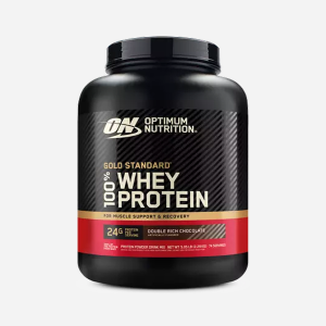 optimum nutrition gold whey protein double rich chocolate 5lbs