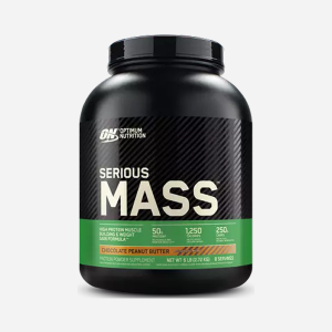 optimum nutrition serious mass chocolate peanut butter 6lbs